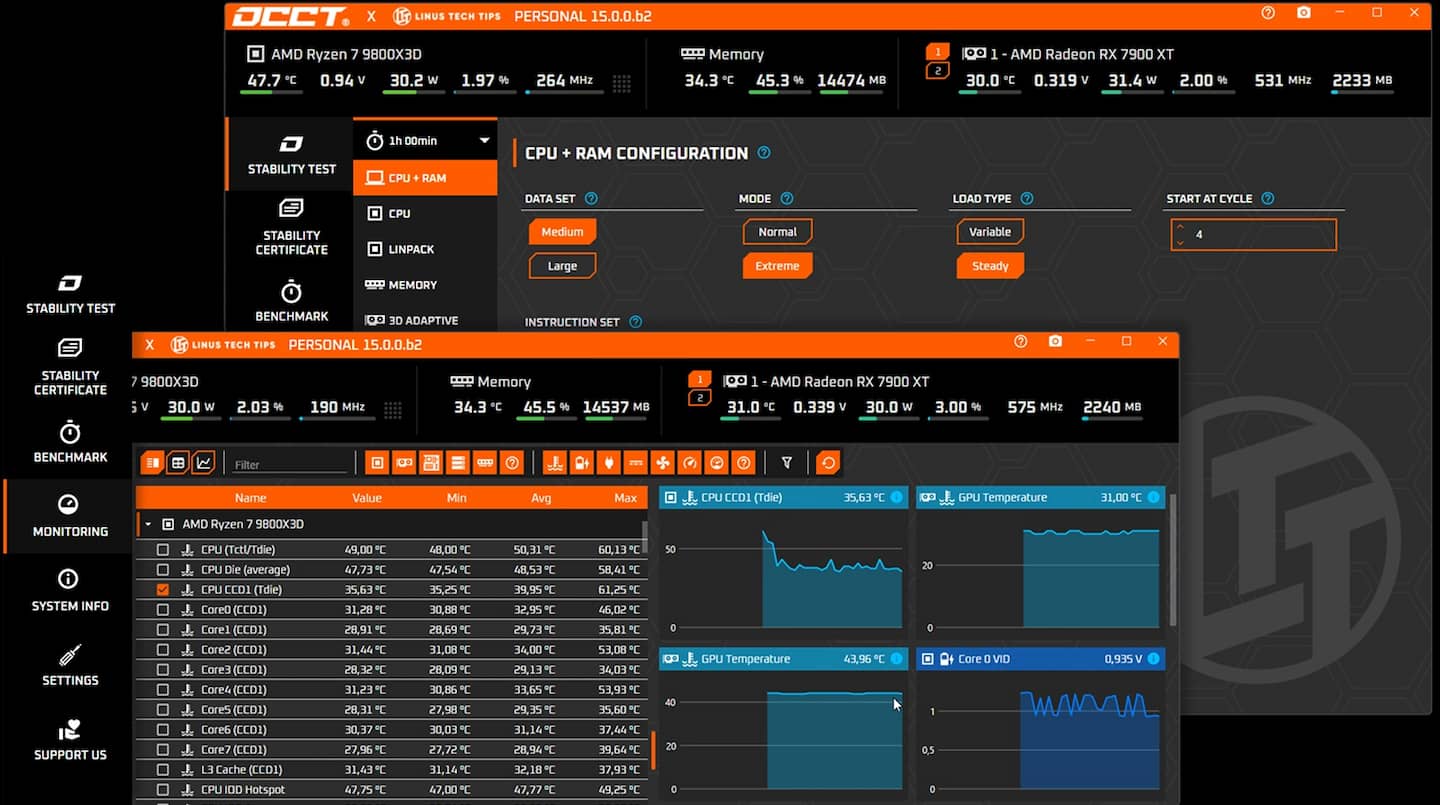 OCCT Linus Tech Tips Skin